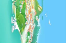 新千里江山图｜这幅长卷，“福”气满满